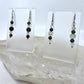 Moss Agate & Montana Agate Drop Earrings, Smooth Finish