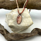 Rhodochrosite Necklace - Copper Electroformed