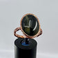 Size 9.25 Blue Tiger’s Eye Ring - Copper Electroformed