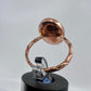 Size 9.25 Blue Tiger’s Eye Ring - Copper Electroformed