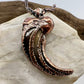 Black Bear Claw Necklace, Large/XL Front Claw - Copper Electroformed