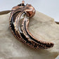 Black Bear Claw Necklace, Large/XL Front Claw - Copper Electroformed