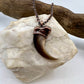 Black Bear Claw Necklace, Large Front Claw - Copper Electroformed