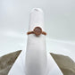 Size 5.5 Rose Quartz Ring - Copper Electroformed