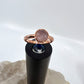 Size 5.25 Rose Quartz Ring - Copper Electroformed