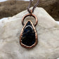 Pietersite Necklace - Copper Electroformed