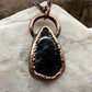 Pietersite Necklace - Copper Electroformed