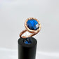 Size 7 Labradorite Ring - Copper Electroformed