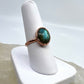 Size 7 Labradorite Ring - Copper Electroformed