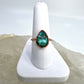 Size 7.25 Labradorite Ring - Copper Electroformed