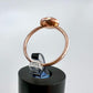 Size 7.75 Moonstone Ring - Copper Electroformed