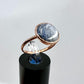 Size 9 Moonstone Ring - Copper Electroformed