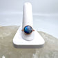 Size 9 Moonstone Ring - Copper Electroformed