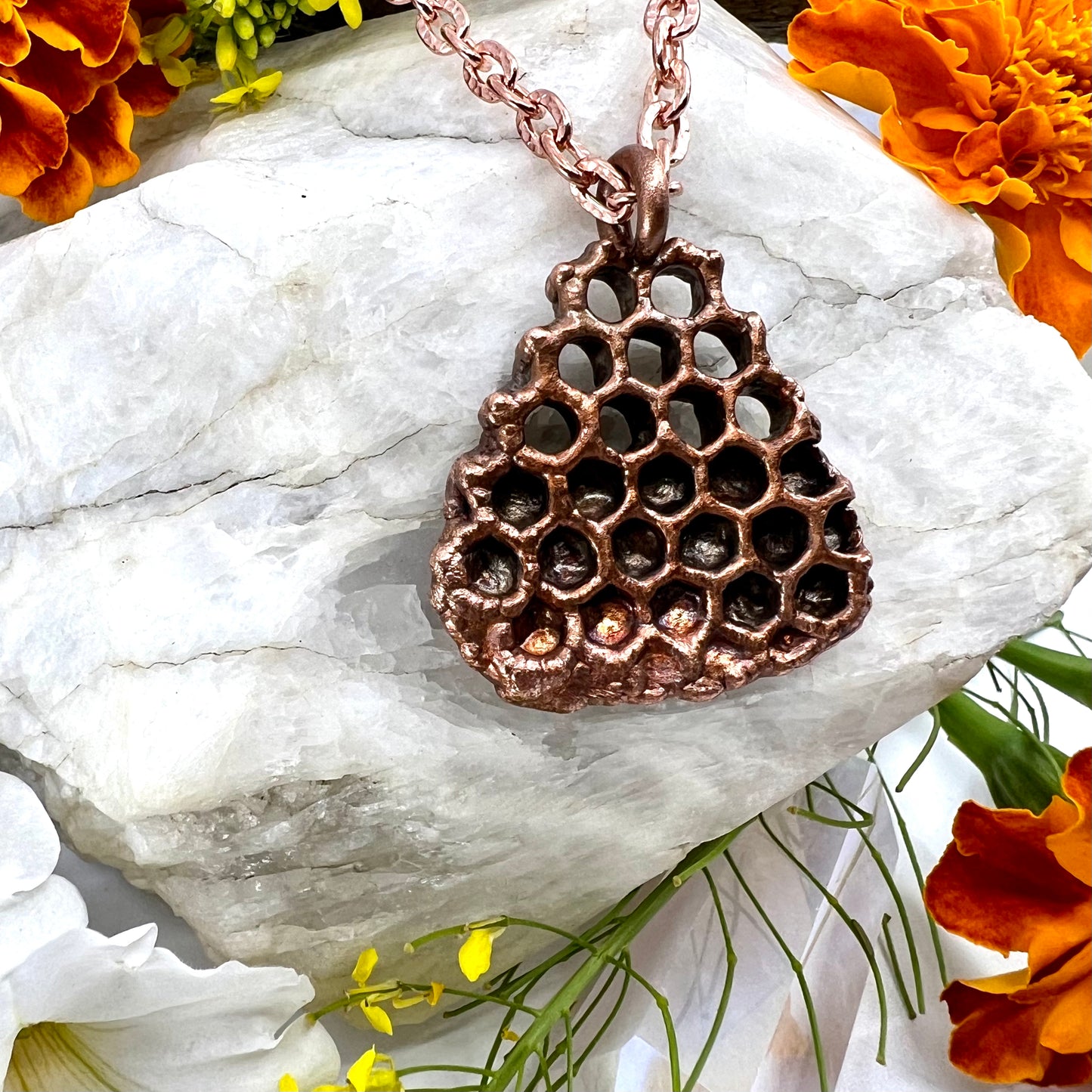 Real Honeycomb - Copper Electroformed