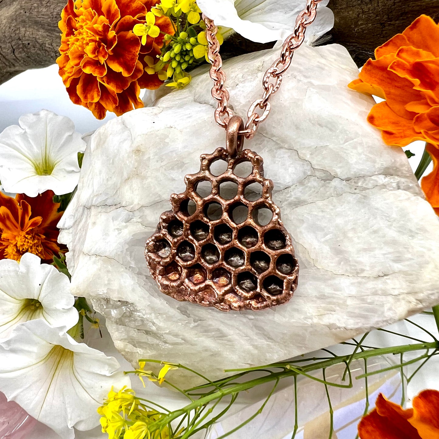 Real Honeycomb - Copper Electroformed