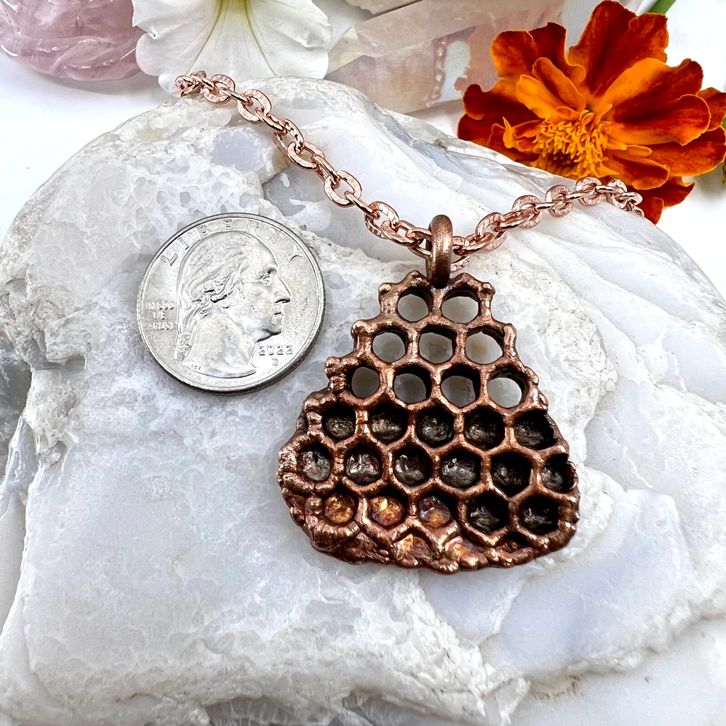 Real Honeycomb - Copper Electroformed