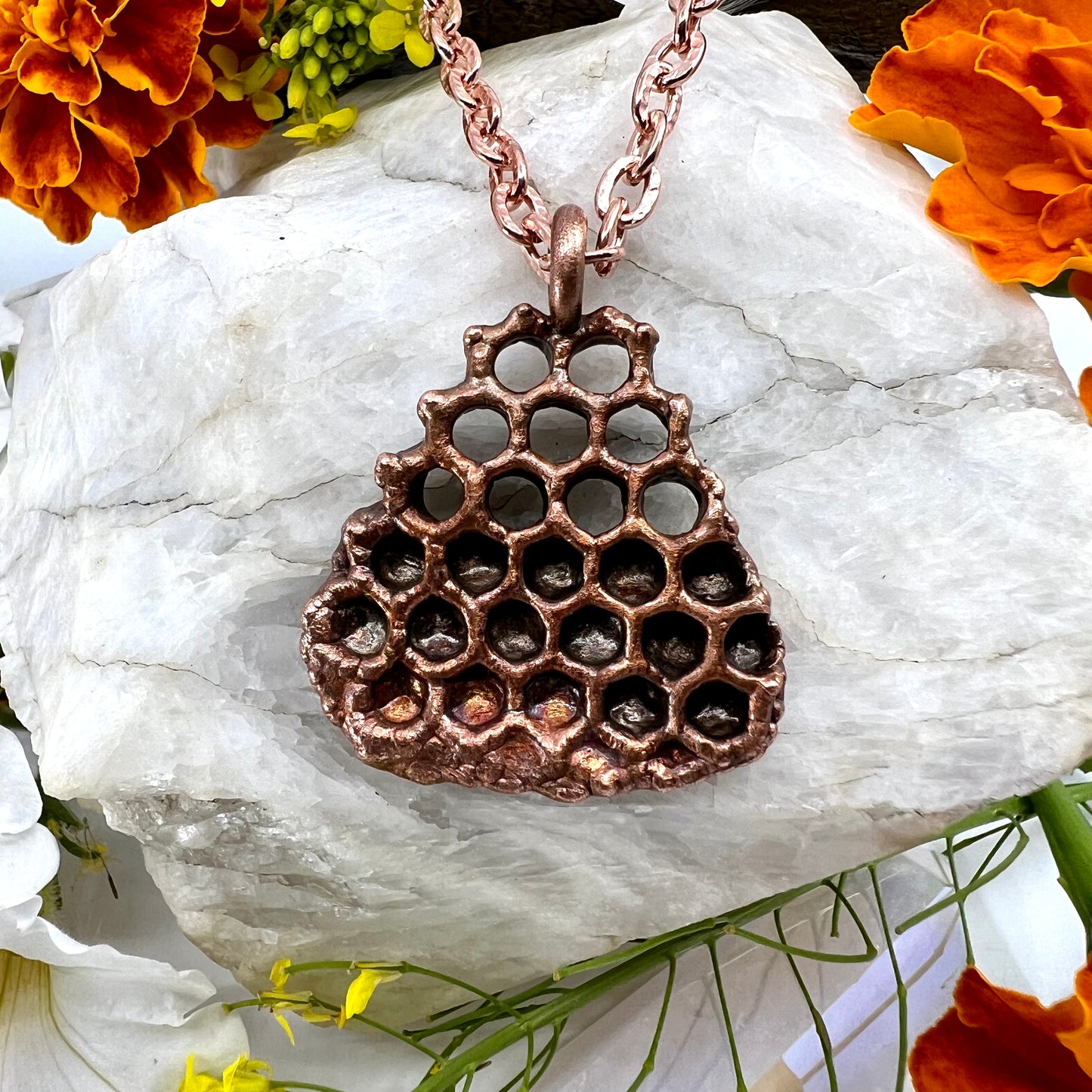 Real Honeycomb - Copper Electroformed