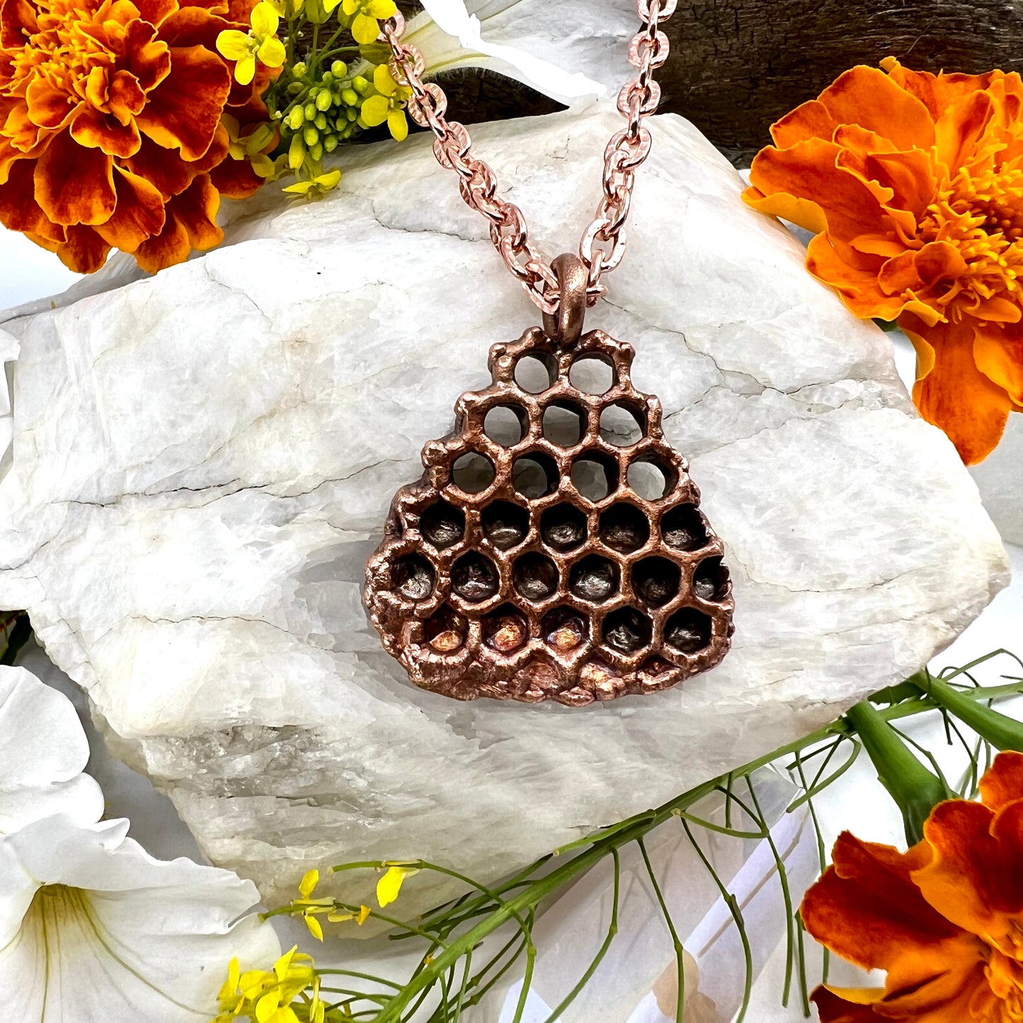 Real Honeycomb - Copper Electroformed