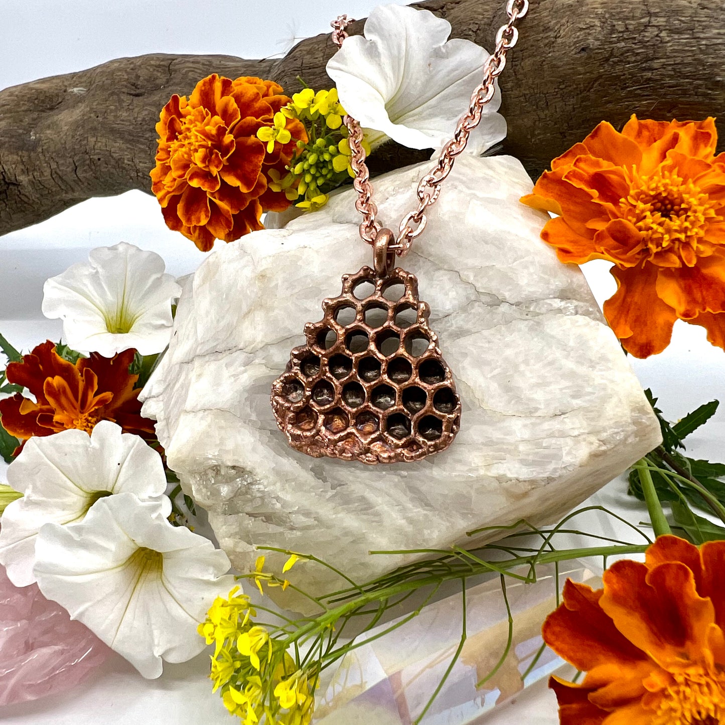 Real Honeycomb - Copper Electroformed