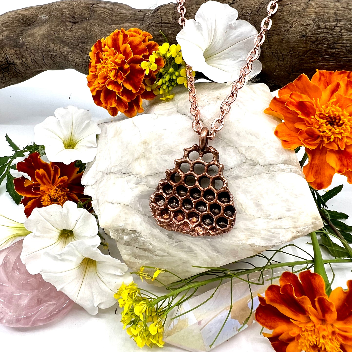 Real Honeycomb - Copper Electroformed