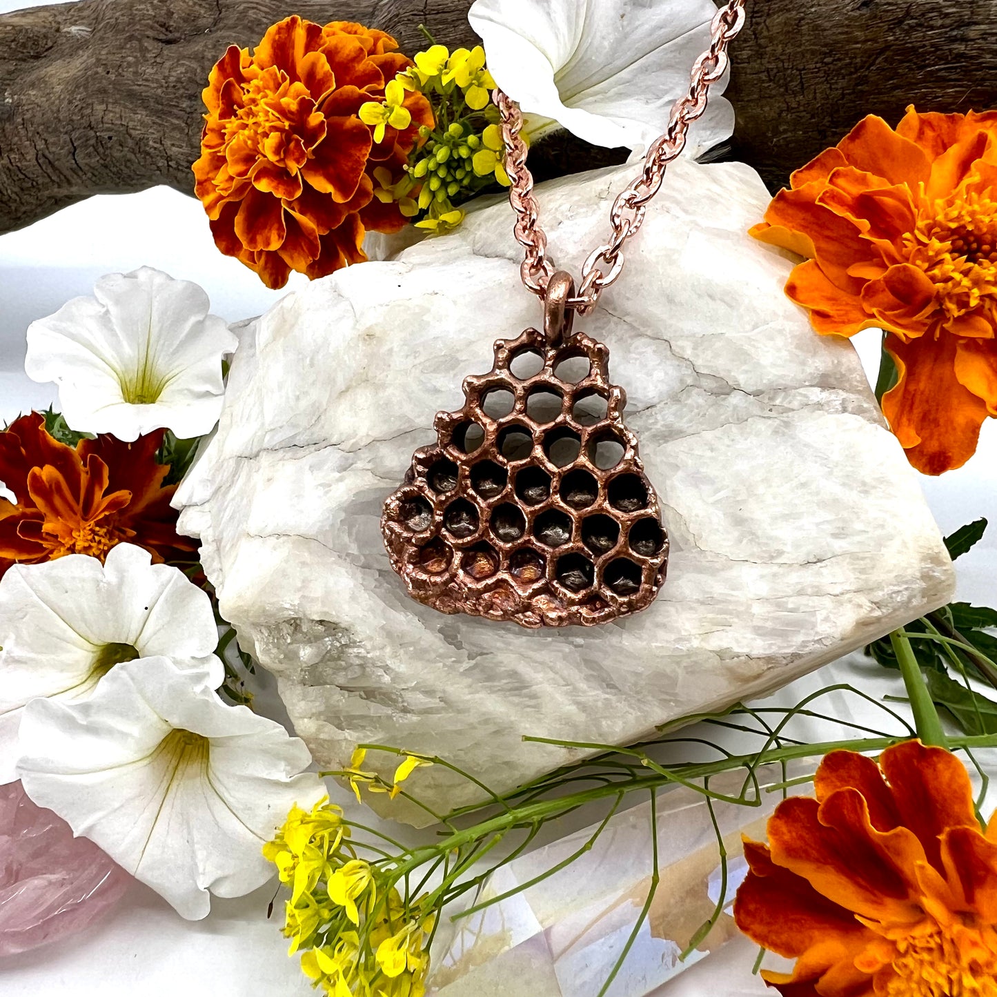 Real Honeycomb - Copper Electroformed