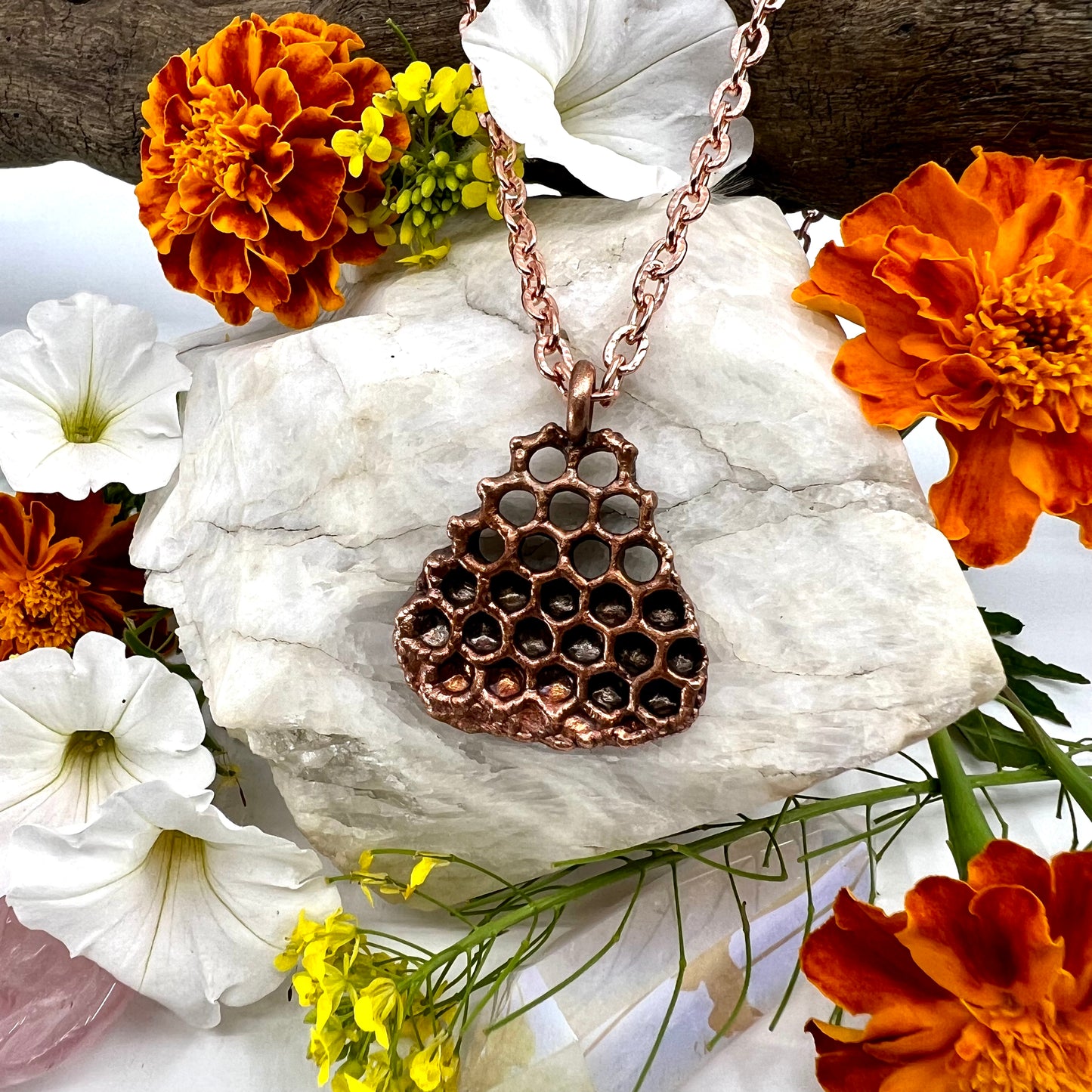 Real Honeycomb - Copper Electroformed