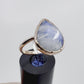 Size 8 Moonstone Ring - Copper Electroformed